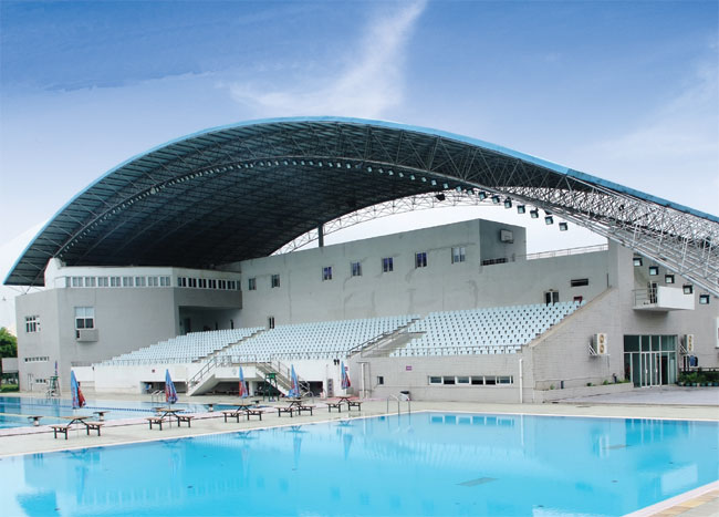 嘉兴游泳馆网架