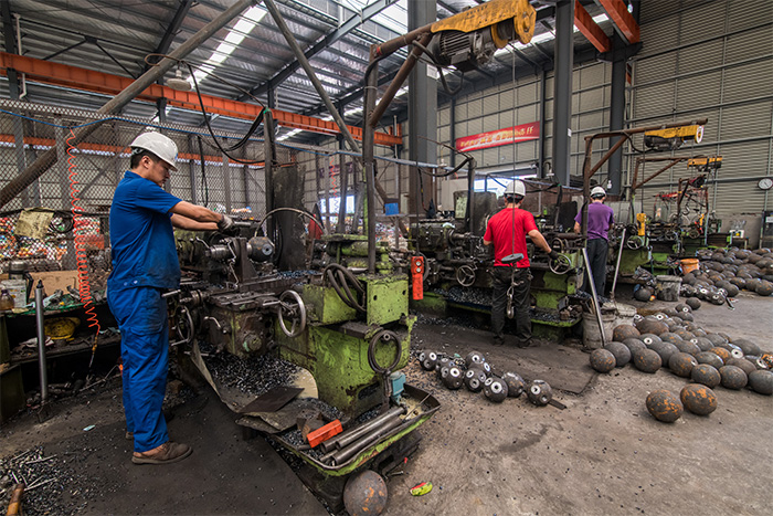 嘉兴网架配件车间